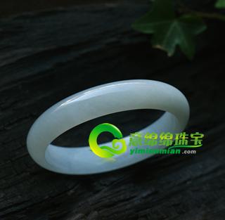 老坑糯种翡翠A货贵妃玉手镯52（椭圆型）（特惠）