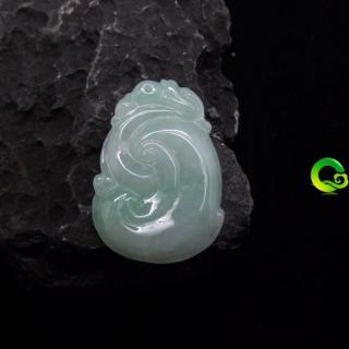 玉知音翡翠挂件缅甸天然翡翠A货