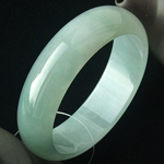 天然老坑冰晴水翡翠手镯 内径58mm