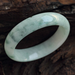 缅甸老坑A货翡翠手镯 贵妃镯 内径54.5mm