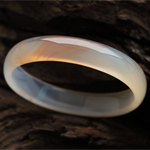 粉妆玉琢天然朝霞玛瑙手镯 内径53.8mm